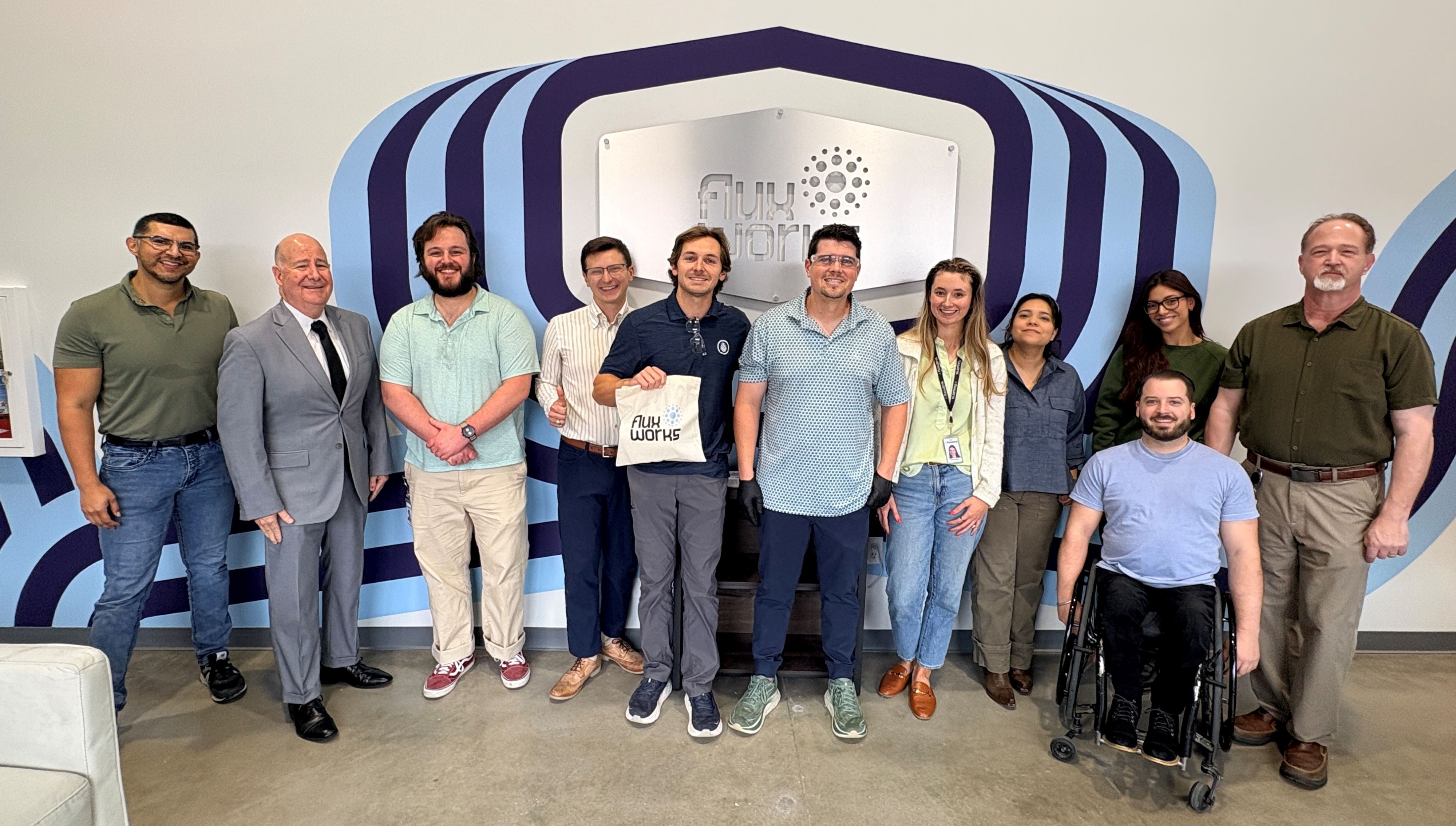 FluxWorks Visit_Group Photo-1