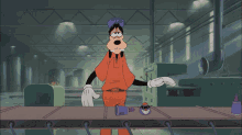 goofy-working-hard